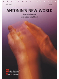 Antonín Dvořák: Antonin's New World (noty pro dechový žesťový orchestr, party, partitura)