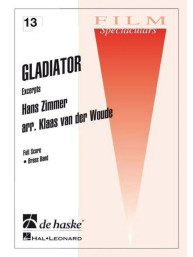 Hans Zimmer: Gladiator (noty pro žesťový dechový orchestr, party, partitura)
