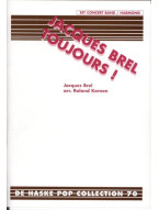 Jacques Brel Toujours! (noty pro koncertní orchestr, party, partitura)