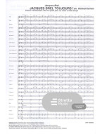 Jacques Brel Toujours! (noty pro koncertní orchestr, party, partitura)