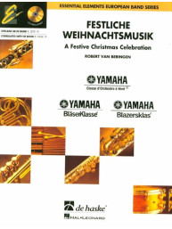 Robert van Beringen: A Festive Christmas Celebration (noty pro koncertní orchestr, party, partitura)(+audio)