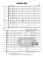 Gospel Hits (noty pro koncertní orchestr, party, partitura)(+audio)