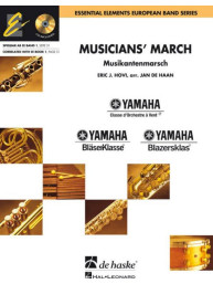 Eric Hovi: Musicians' March (noty pro koncertní orchestr, party, partitura)(+audio)