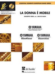 Giuseppe Verdi: La donna é mobile (noty pro koncertní orchestr, party, partitura)(+audio)