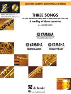 Three Songs (noty pro koncertní orchestr, party, partitura)(+audio)
