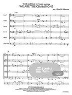 Queen: We Are The Champions (noty pro 5-členný flexibilní orchestr, perkuse, party, partitura)
