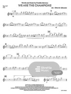 Queen: We Are The Champions (noty pro 5-členný flexibilní orchestr, perkuse, party, partitura)