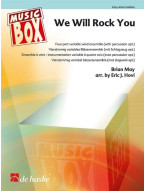 Queen: We Will Rock You (noty pro 4-členný flexibilní orchestr, party, partitura)