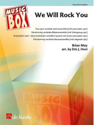 Queen: We Will Rock You (noty pro 4-členný flexibilní orchestr, party, partitura)