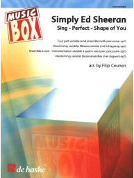 Simply Ed Sheeran (noty pro 4-členný flexibilní orchestr, party, partitura)