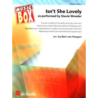 Stevie Wonder: Isn't She Lovely (noty pro 5-členný flexibilní orchestr, party, partitura)