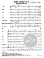 Stevie Wonder: Isn't She Lovely (noty pro 5-členný flexibilní orchestr, party, partitura)
