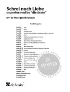 Die Ärzte: Schrei nach Liebe (noty pro 5-členný flexibilní orchestr, party, partitura)