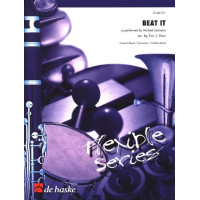 Michael Jackson: Beat it (noty pro 5-členný flexibilní orchestr, party, partitura)