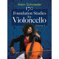Alwin Schroeder: 170 Foundation Studies for Violoncello 3 (noty na violoncello)