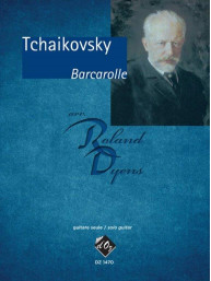 P.I. Čajkovskij: Barcarolle (noty na kytaru)