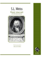 Sylvius Leopold Weiss: Pezzi staccati - 8 Individual Pieces (noty na kytaru)
