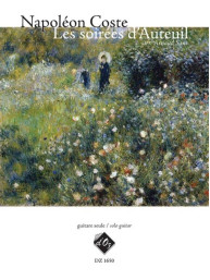 Napoleon Coste: Les soirées d'Auteuil, opus 23 (noty na kytaru)