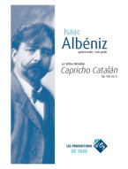 Isaac Albéniz: Capricho Catalan (noty na kytaru)