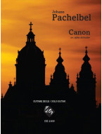 Johann Pachelbel: Canon in D (noty na kytaru)