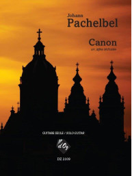 Johann Pachelbel: Canon in D (noty na kytaru)