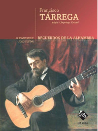 Francisco Tárrega: Recuerdos de la Alhambra (noty na kytaru)