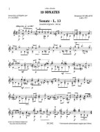 Domenico Scarlatti: 15 Sonates (noty na kytaru)