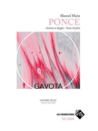 Manuel Maria Ponce: Gavota (noty na kytaru)