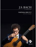J.S. Bach: Fantasia BWV 917 (noty na kytaru)