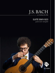 J.S. Bach: Suite BWV 823 (noty na kytaru)