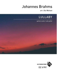 Johannes Brahms: Lullaby (noty na kytaru)