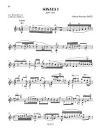 J.S. Bach: Violin Sonata I, BWV 1001 (noty na kytaru)