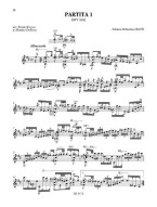 J.S. Bach: Violin Partita I, BWV 1002 (noty na kytaru)