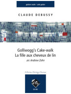 Claude Debussy: Golliwogg's Cake-walk, La fille aux cheveux de lin (noty na kytaru)