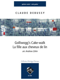 Claude Debussy: Golliwogg's Cake-walk, La fille aux cheveux de lin (noty na kytaru)