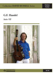Georg Friedrich Händel: Suite no. 7 (noty na kytaru)