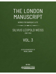 Silvius Leopold Weiss: The London Manuscript 3 (noty na kytaru)
