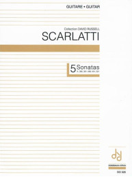 Domenico Scarlatti: Five Sonatas (noty na kytaru)