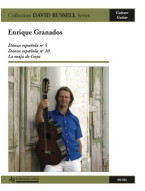 Enrique Granados: Danza Espanola nos 5 & 10, La maja de Goya (noty na kytaru)