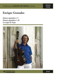 Enrique Granados: Danza Espanola nos 5 & 10, La maja de Goya (noty na kytaru)