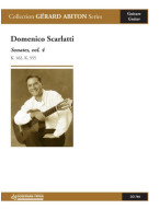Domenico Scarlatti: 2 Sonates, vol. 4, K. 162, 555 (noty na kytaru)