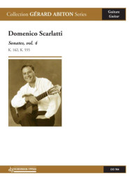 Domenico Scarlatti: 2 Sonates, vol. 4, K. 162, 555 (noty na kytaru)