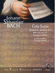 J.S. Bach: Cello Suites, Vol. 2 (noty na kytaru)