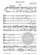 Franz Schubert: Mass A flat major D 678 (noty na sborový zpěv, klavír)
