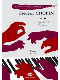 Frédéric Chopin: Valse en Fa mineur Opus 70 n°2 (noty na klavír)