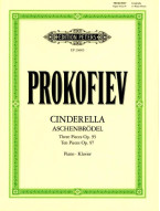 Sergej Prokofjev: Thirteen Pieces from Cinderella (noty na klavír)