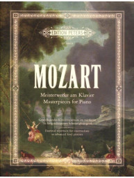 W.A. Mozart: Masterpieces for Piano (noty na klavír)
