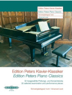 Edition Peters Piano Classics: Advanced Level (noty na klavír)
