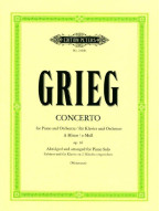 Edvard Grieg: Concert A Major Op.16 (noty na klavír)