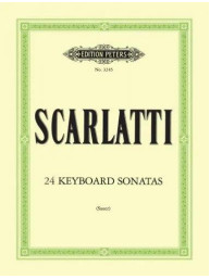 Domenico Scarlatti: 24 Keyboard Sonatas (noty na klavír)